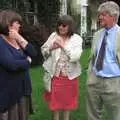 Sis, Caroline and Neil, Mike's Memorial, Prince Hall Hotel, Two Bridges, Dartmoor - 12th July 2011