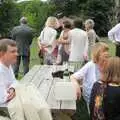 Nosher, Mother and Suzie, Mike's Memorial, Prince Hall Hotel, Two Bridges, Dartmoor - 12th July 2011