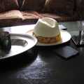 Mike's hat, Mike's Memorial, Prince Hall Hotel, Two Bridges, Dartmoor - 12th July 2011