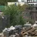 Piles of broken railway stuff near Stratford    , On the Rails, and a Kebab, Stratford and Diss, Norfolk - 31st July 2011