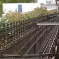 The underground line surfaces at Stratford, On the Rails, and a Kebab, Stratford and Diss, Norfolk - 31st July 2011