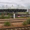 The main Olympics atheltics venue, On the Rails, and a Kebab, Stratford and Diss, Norfolk - 31st July 2011