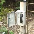 By the railway line, someone's left the phone out, On the Rails, and a Kebab, Stratford and Diss, Norfolk - 31st July 2011