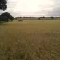 A view over a field somewhere, On the Rails, and a Kebab, Stratford and Diss, Norfolk - 31st July 2011