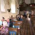 Inside Thornham church, Rob and Wilma's Wedding, Thornham and Thrandeston, Suffolk - 6th August 2011