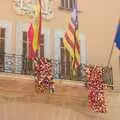 Some sort of festival decoration, A Tram Trip to Port Soller, Mallorca - 18th August 2011