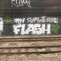Flash graffiti on the trackside, Phil and Tania's Wedding, Short Hills, New Jersey, USA - 20th August 2011
