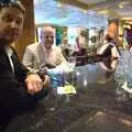 Sean and Hamish in the bar at Short Hills Hilton, Phil and Tania's Wedding, Short Hills, New Jersey, USA - 20th August 2011