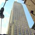 A view of the Empire State Building on 5th Avenue, A Manhattan Hotdog, New York, USA - 21st August 2011