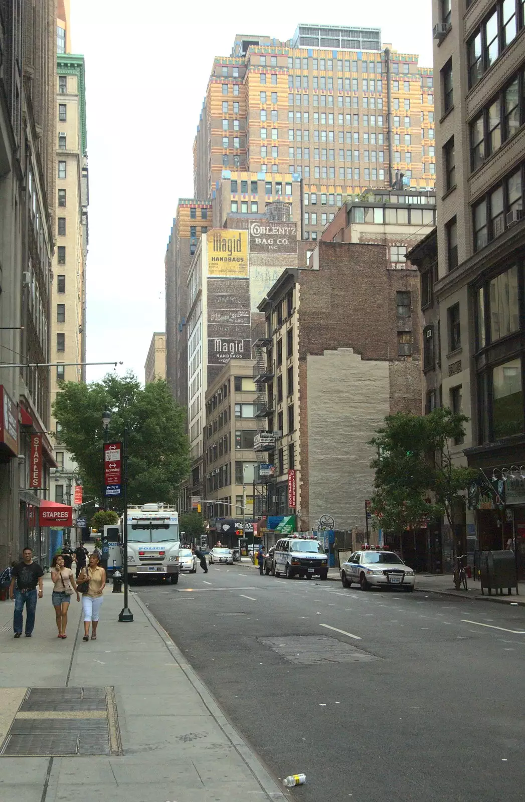 Old signs on 33rd Street, from A Manhattan Hotdog, New York, USA - 21st August 2011