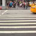 Intersection crosswalk, A Manhattan Hotdog, New York, USA - 21st August 2011