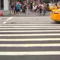 Intersection crosswalk, A Manhattan Hotdog, New York, USA - 21st August 2011