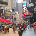 Heaving masses in Times Square, A Manhattan Hotdog, New York, USA - 21st August 2011