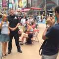 The NYPD are doing PR sessions, A Manhattan Hotdog, New York, USA - 21st August 2011