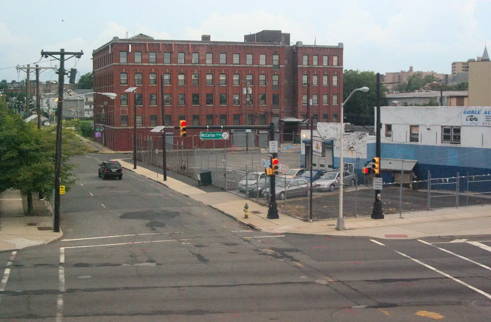 Some sort of semi-wasteland, from A Manhattan Hotdog, New York, USA - 21st August 2011