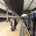 Further down the platform at Paddington, A Manhattan Hotdog, New York, USA - 21st August 2011