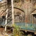 Underneath the arches, railway style, Railway Graffiti, Fred's Balance Bike, and Lydia Visits - London and Brome, Suffolk, 24th August 2011