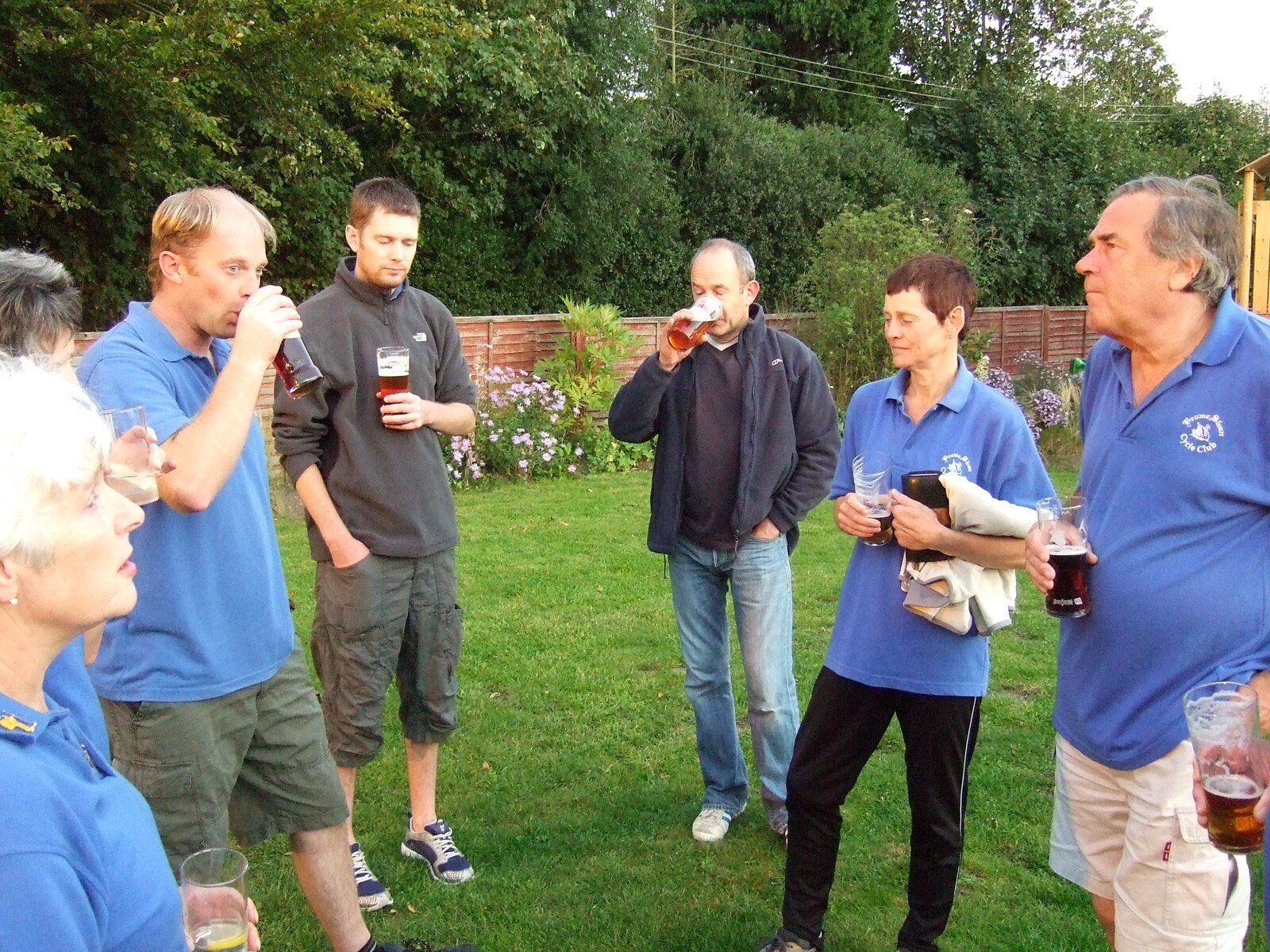 Beers all round in Roydon from BSCC at Roydon, TouchType's Hack Day, and a Summer Fair, Cambridge and Diss - 1st September 2011