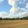 The wide skies of Suffolk, Farmers' Market and Harvest Day, Diss and Brome, Norfolk and Suffolk - 10th September 2011