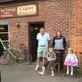 Alan, Claire and family, The Tour of Britain, Brome, Suffolk - 17th September 2011