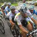 Mark Cavendish and another peloton, The Tour of Britain, Brome, Suffolk - 17th September 2011