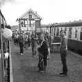 The train pulls in to Sheringham, The 1940s Steam Train Weekend, Holt, Norfolk - 18th September 2011