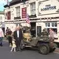 Will outside the Lobster Inn, The 1940s Steam Train Weekend, Holt, Norfolk - 18th September 2011