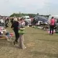 Isobel at a Car Boot sale on the A11, Fred's Birthday and Mildenhall Camping, Suffolk - 25th September 2011