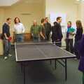 The table-tennis table, TouchType Moves Offices and a Night in The Kings Head, Brockdish and London - 19th October 2011