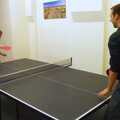 Doug and Ben play a bit of ping pong, TouchType Moves Offices and a Night in The Kings Head, Brockdish and London - 19th October 2011