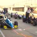 Paul in the pits, TouchType at Silverstone, Northamptonshire - 22nd October 2011