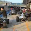 The Jedis queue up for the second race, TouchType at Silverstone, Northamptonshire - 22nd October 2011