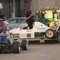 Another car is towed away, TouchType at Silverstone, Northamptonshire - 22nd October 2011