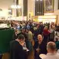 The assembled crowds in Blackfriars Hall, The CAMRA Norwich Beer Festival, St. Andrew's Hall, Norwich - 26th October 2011