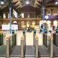 Empty ticket barriers, The CAMRA Norwich Beer Festival, St. Andrew's Hall, Norwich - 26th October 2011