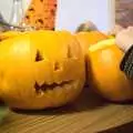 Pumpkin close-up, Amelia's Birthday, Brome Village Hall, Suffolk - 29th October 2011