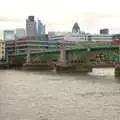 Southwark Bridge and the City of London, TouchType does Nandos, Southwark Arches, London - 29th November 2011