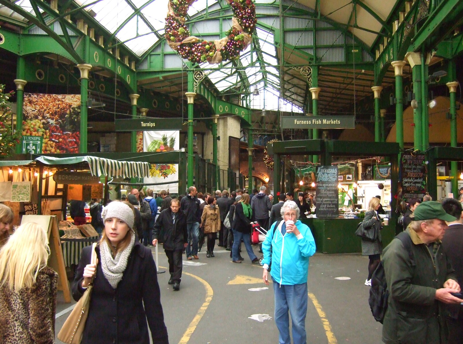 More Borough Market from TouchType does Nandos, Southwark Arches, London - 29th November 2011