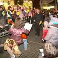 A guitar and cello, The Christmas Lights Switch-On, Eye, Suffolk - 2nd December 2011