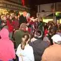 The editor is introduced, The Christmas Lights Switch-On, Eye, Suffolk - 2nd December 2011