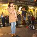 There's a bit more singing, The Christmas Lights Switch-On, Eye, Suffolk - 2nd December 2011