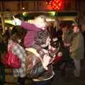 Clive carries Amelia around, The Christmas Lights Switch-On, Eye, Suffolk - 2nd December 2011