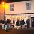 Laurels Farm butchers do a charity hog roast, The Christmas Lights Switch-On, Eye, Suffolk - 2nd December 2011