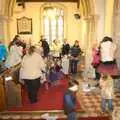 After the gig, Fred's First Nativity, St. Peter's Church, Palgrave, Suffolk - 8th December 2011