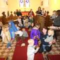 It's sprog chaos in the church, Fred's First Nativity, St. Peter's Church, Palgrave, Suffolk - 8th December 2011