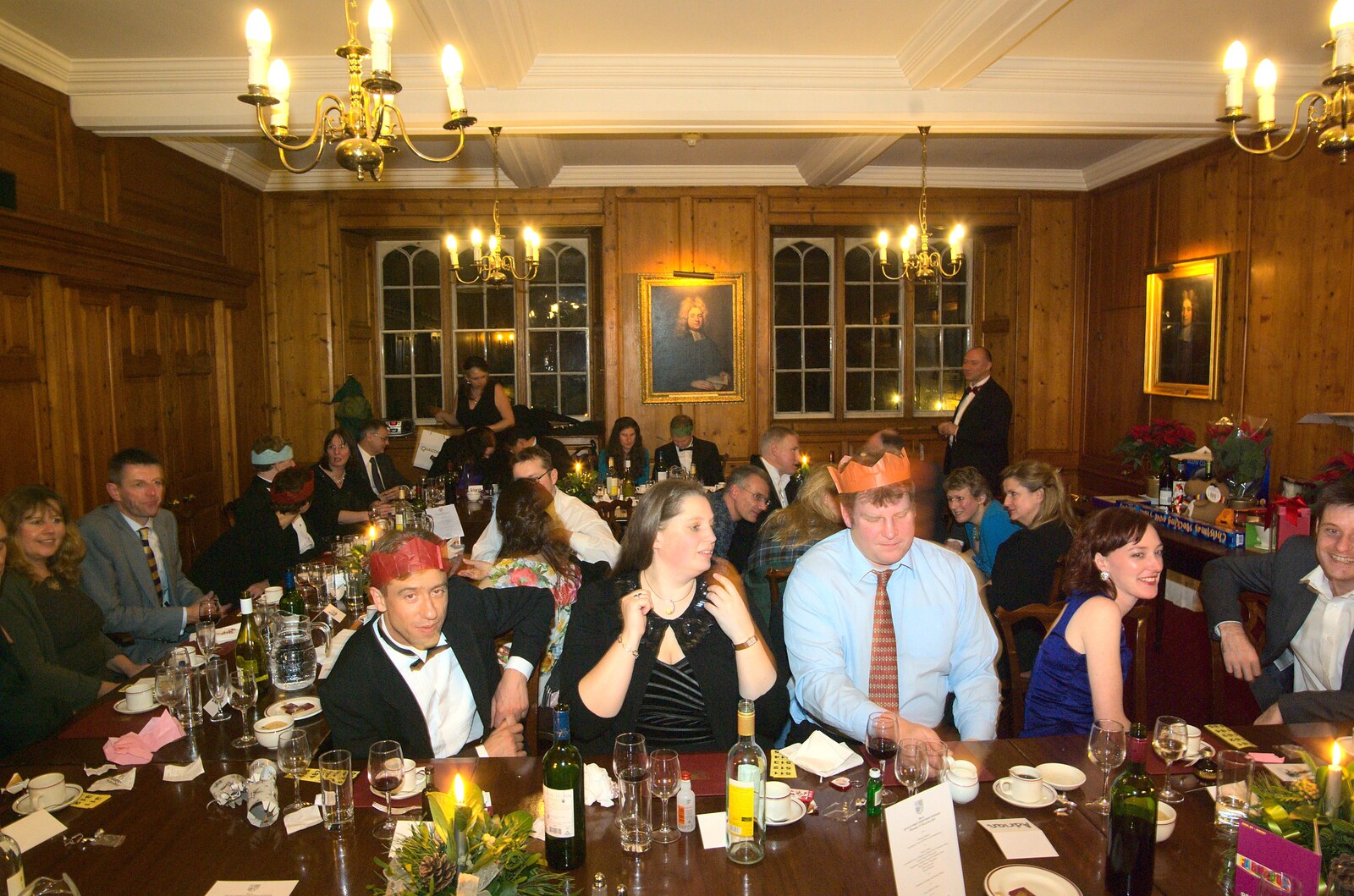 The room from A Qualcomm Christmas, Christ's College, Cambridge - 8th December 2011