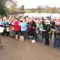 Discord are singing down by the Mere, Grandad's New House, and Discord by the Mere, Roydon and Diss, Norfolk - 21st December 2011