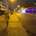 Isobel roams the sodium-lit streets, Nom Nom's Popup Restaurant, Dublin, Ireland - 7th January 2012