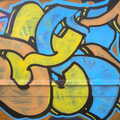 Intaglio graffiti tag, A Morning in Blackrock, County Dublin, Ireland - 8th January 2012