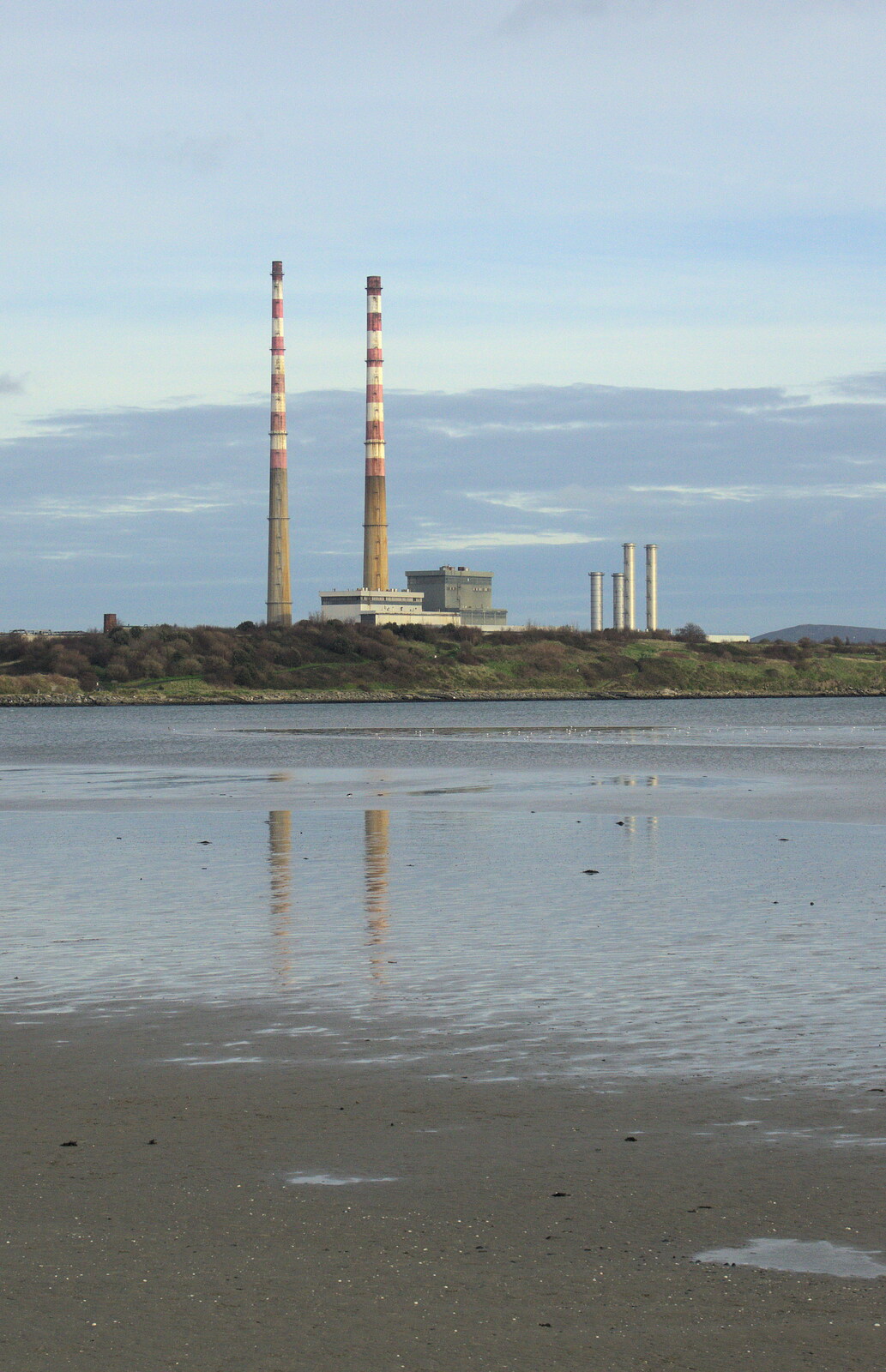 The Poolbeg Generating Station, or Winkies from A Morning in Blackrock, County Dublin, Ireland - 8th January 2012